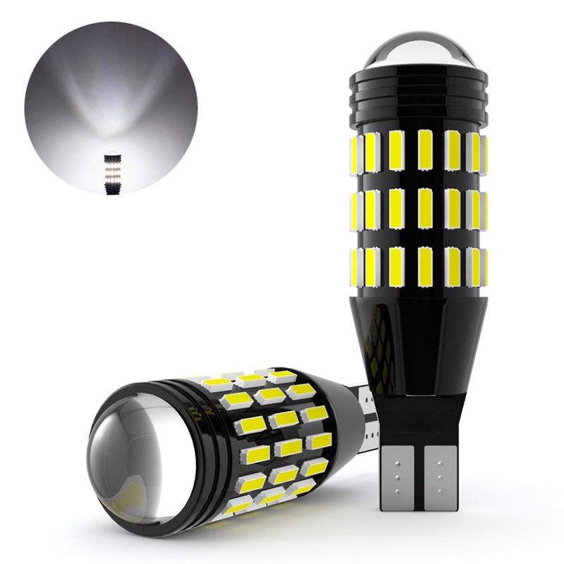 2pcs Car T15 W16w Led High Power 4014 51-smd Bulb Canbus Error - Image 3