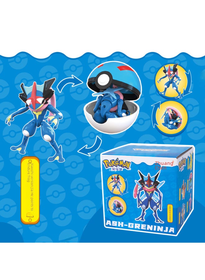 Authentic Pet Pokemon Pikachu Magic Beast Figurine Handheld Toy Transformation 1st Generation Version-Color:Bao Ke Meng 1 Generation E-commerce Clothing Ke Da Duck ZC8964 - Image 4