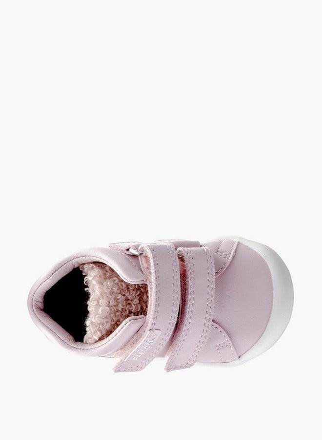 Pablosky Girls' High Top Sneakers with Hook and Loop Closure - Image 4