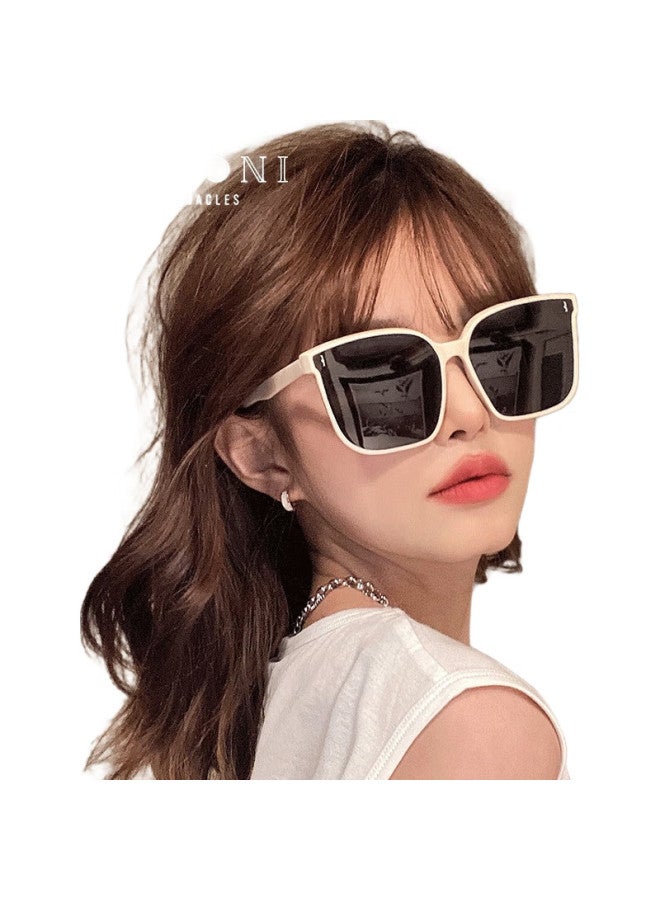 CAPONI Polarized Women'S Gm Sunglasses Uv Protection Sunscreen Driving Glasses Large Frame Slimming - Image 1