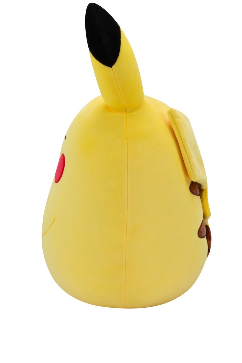 Pokemon Squishmallow Winking Pikachu 14-Inches | Soft Toy | Collectible Plush Toy | Gift for Kids and Adults - Image 5