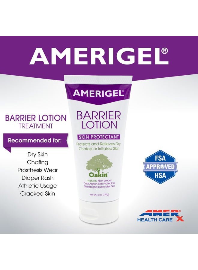 AMERIGEL Barrier Lotion (6 oz.) - Skin Protectant to Protect Chafed, Cracked, and Chapped Skin - Image 3