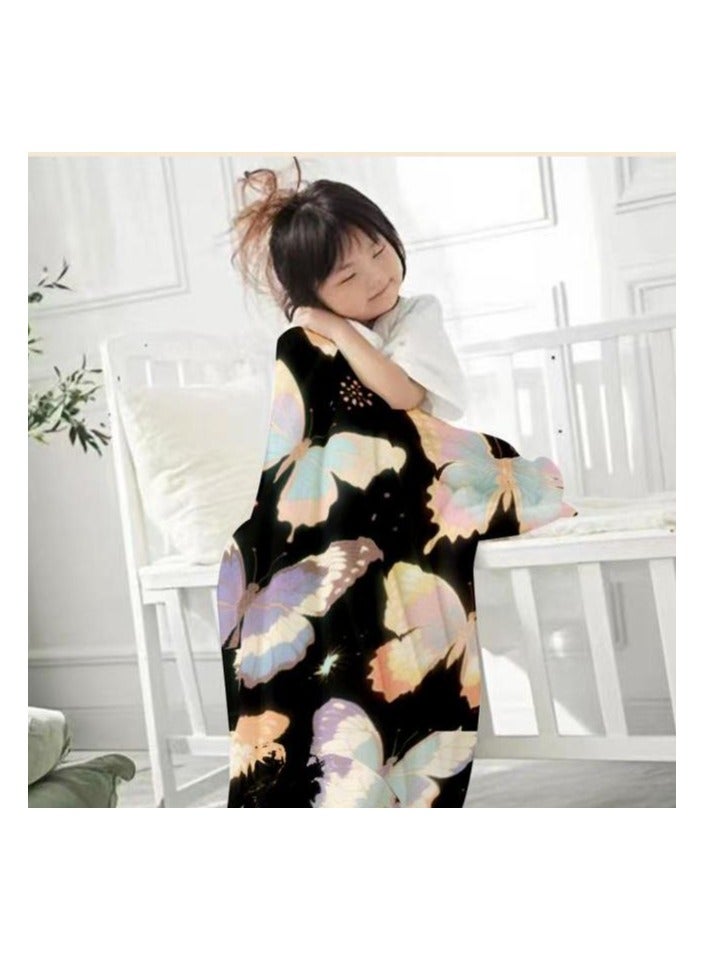 general Flannel thin blanket (warm and comfortable, suitable for sleep, gaming, dust removal and sandproof) 150cm*200cm - 92 - Image 3