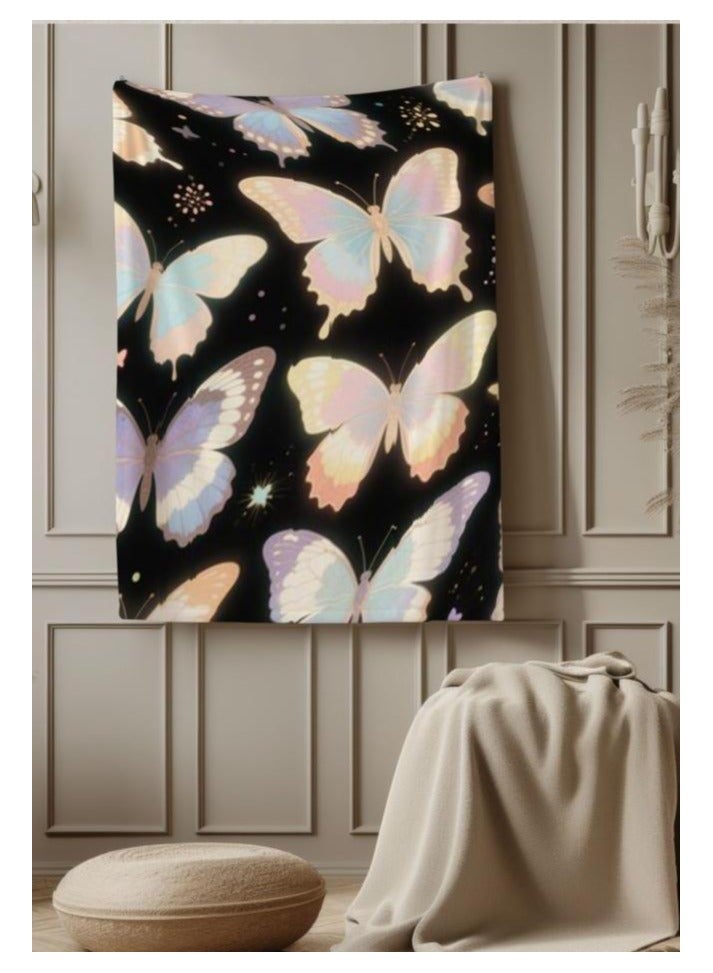 general Flannel thin blanket (warm and comfortable, suitable for sleep, gaming, dust removal and sandproof) 150cm*200cm - 92 - Image 4