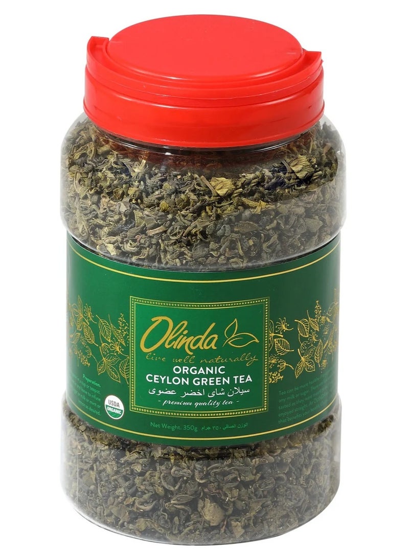 Organic Ceylon Green Tea 350 G