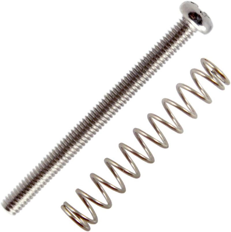 klarako 1 Pack Guitar Humbucker Dual Coil Pickup Frame Ring Mounting Screws Adjust Height Musical Instrument Parts  Silver - Image 3