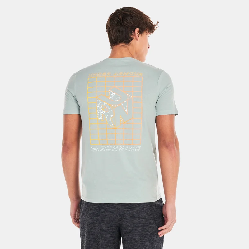 UNDER ARMOUR Men's UA Run Gradient Grid T-Shirt