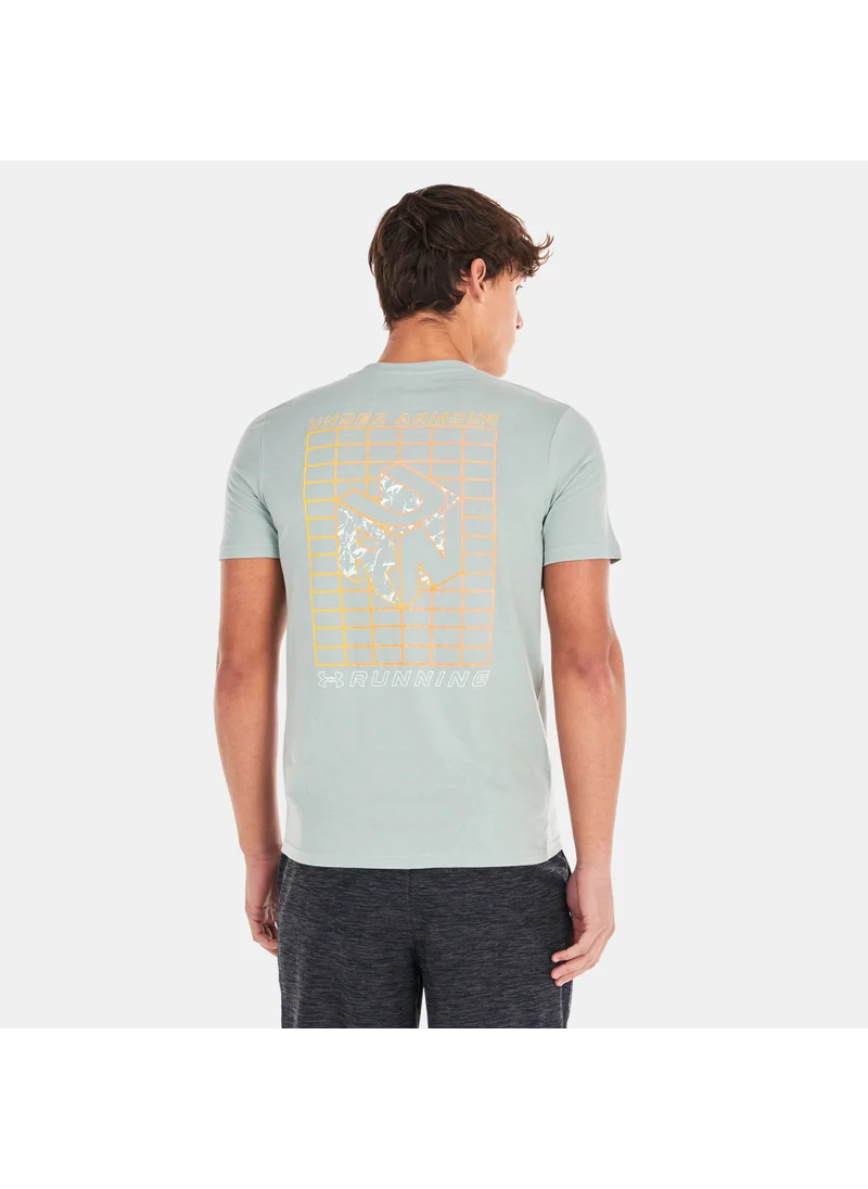 UNDER ARMOUR Men's UA Run Gradient Grid T-Shirt