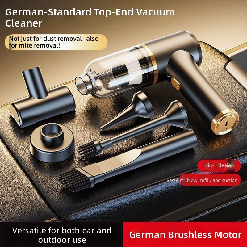 Cafele Car Vacuum Cleaner - Powerful Wireless Handheld with Dual-Function Blowing & Suction - Image 2