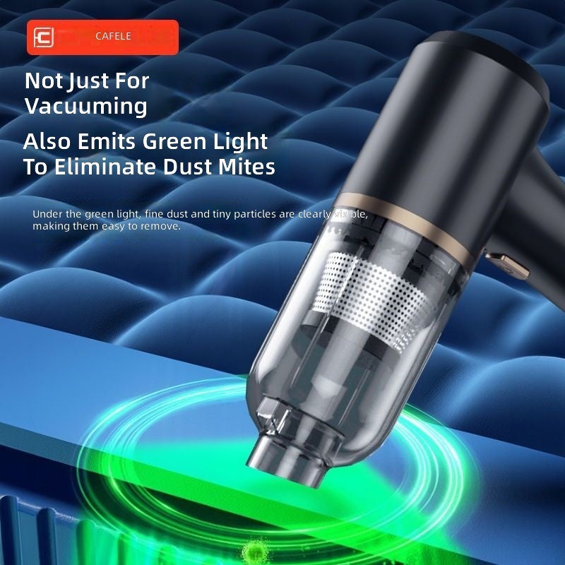 Cafele Car Vacuum Cleaner - Powerful Wireless Handheld with Dual-Function Blowing & Suction - Image 5