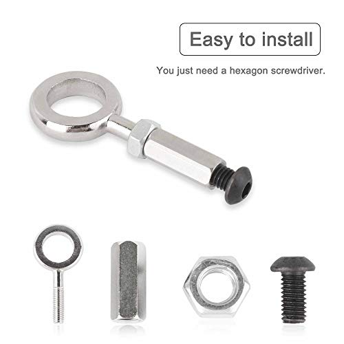 TOMALL Shaft Locking Screw Kit Stainless Steel Pull Ring Assembly for Xiaomi M365 Electric Scooter - Image 4