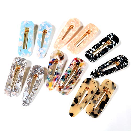 Bskifnn 60PCS Hair Clips for Silicone Resin Molds, DIY Hair Bow Clips Pearl Hairpin Hair Accessories for Girls and Women (Golden) - Image 3
