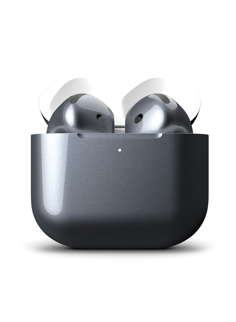 Craft MERLIN CRAFT CUSTOMIZED APPLE AIRPODS 4 GUNMETAL GLOSSY - Image 1