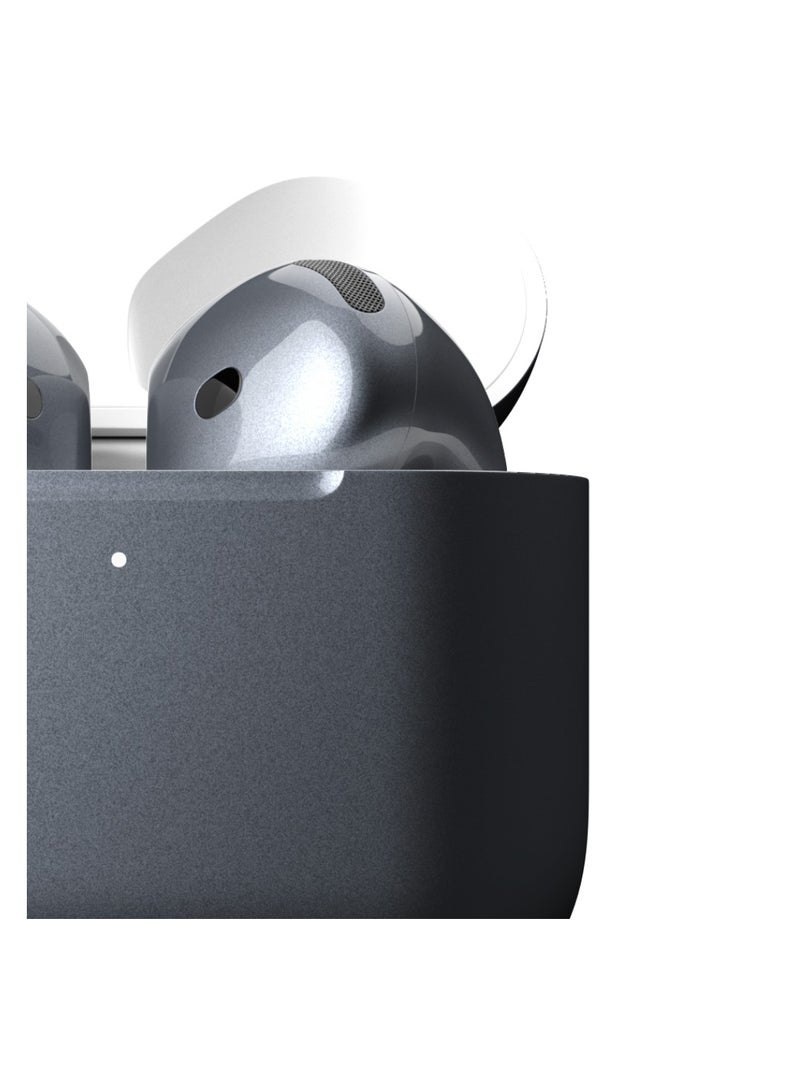 Craft MERLIN CRAFT CUSTOMIZED APPLE AIRPODS 4 GUNMETAL GLOSSY - Image 3