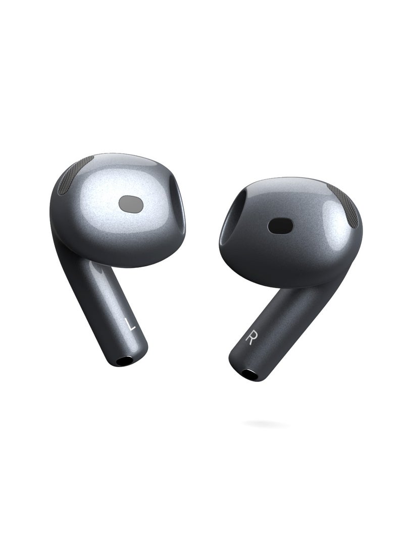 Craft MERLIN CRAFT CUSTOMIZED APPLE AIRPODS 4 GUNMETAL GLOSSY - Image 5