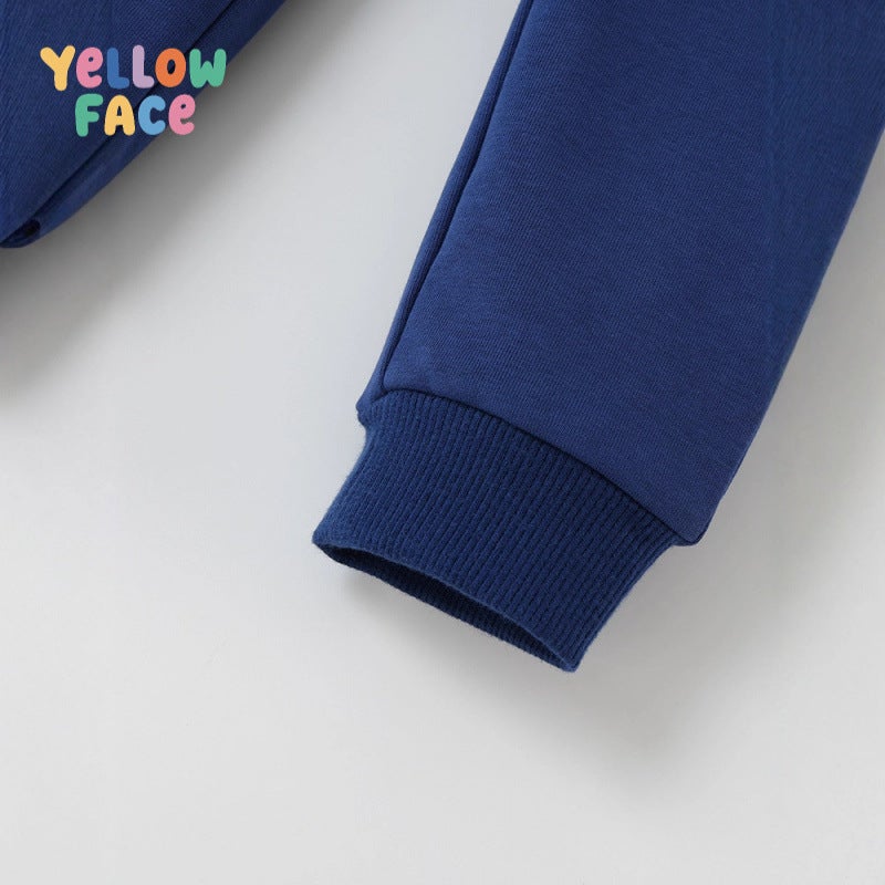 Boys Casual Cotton Pants with Cartoon Embroidery - Image 2