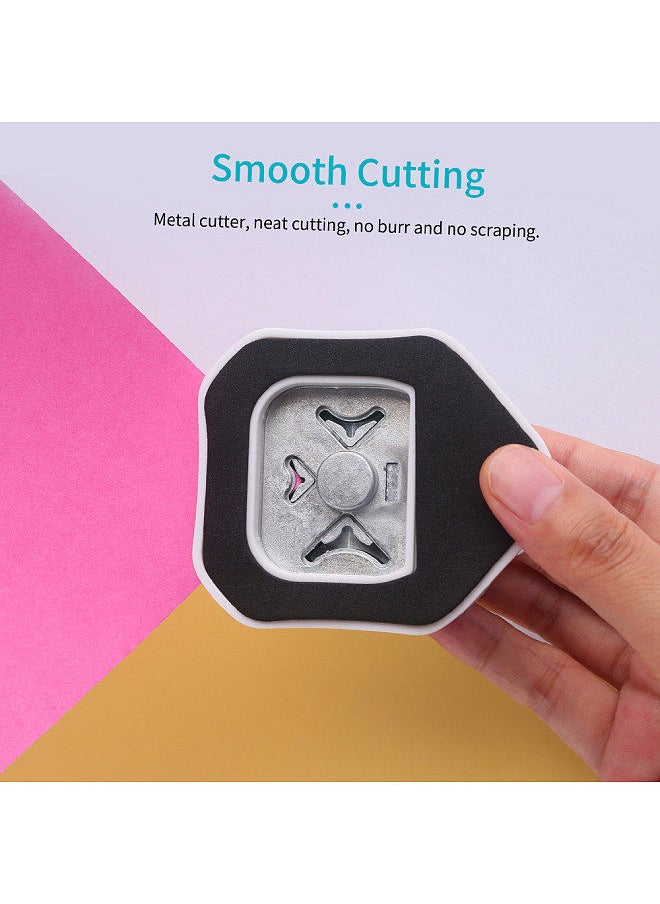 Kw-trio 3-in-1 Corner Rounder Punch R4/R7/R10mm Round Corner Trimmer Cutter for Card Photo Paper Laminating Pouches  - Image 4
