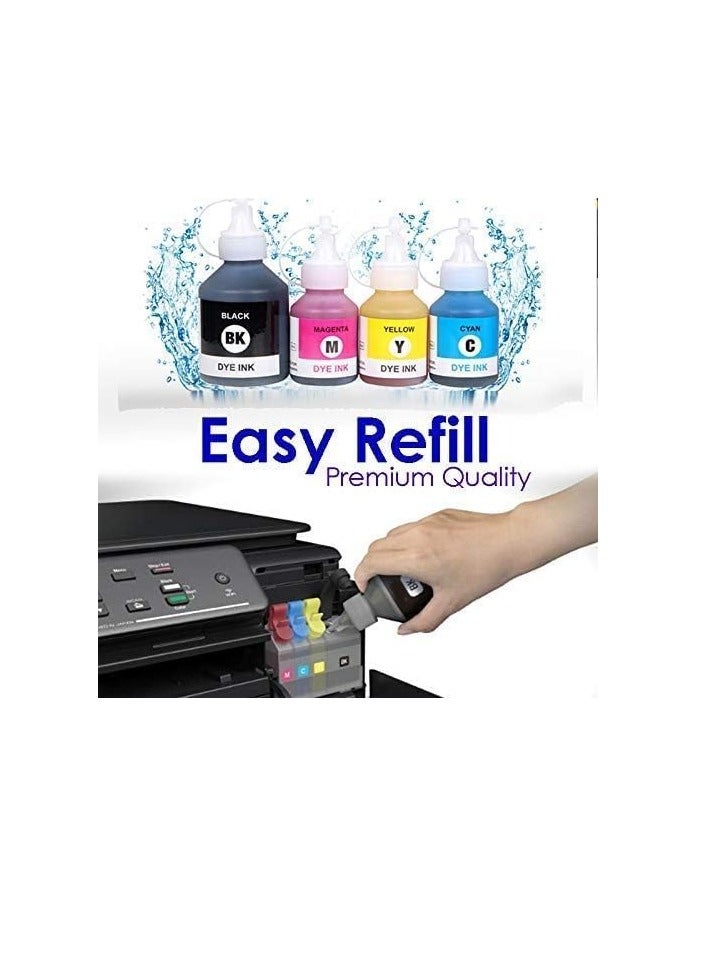 Terabyte Gi 41 ink set 4-Pack (PigmentBlack Cyan Magenta Yellow) GI 41 Compatible for PIXMA G1420/G2420/G2460/G3420/G3460 - Image 2