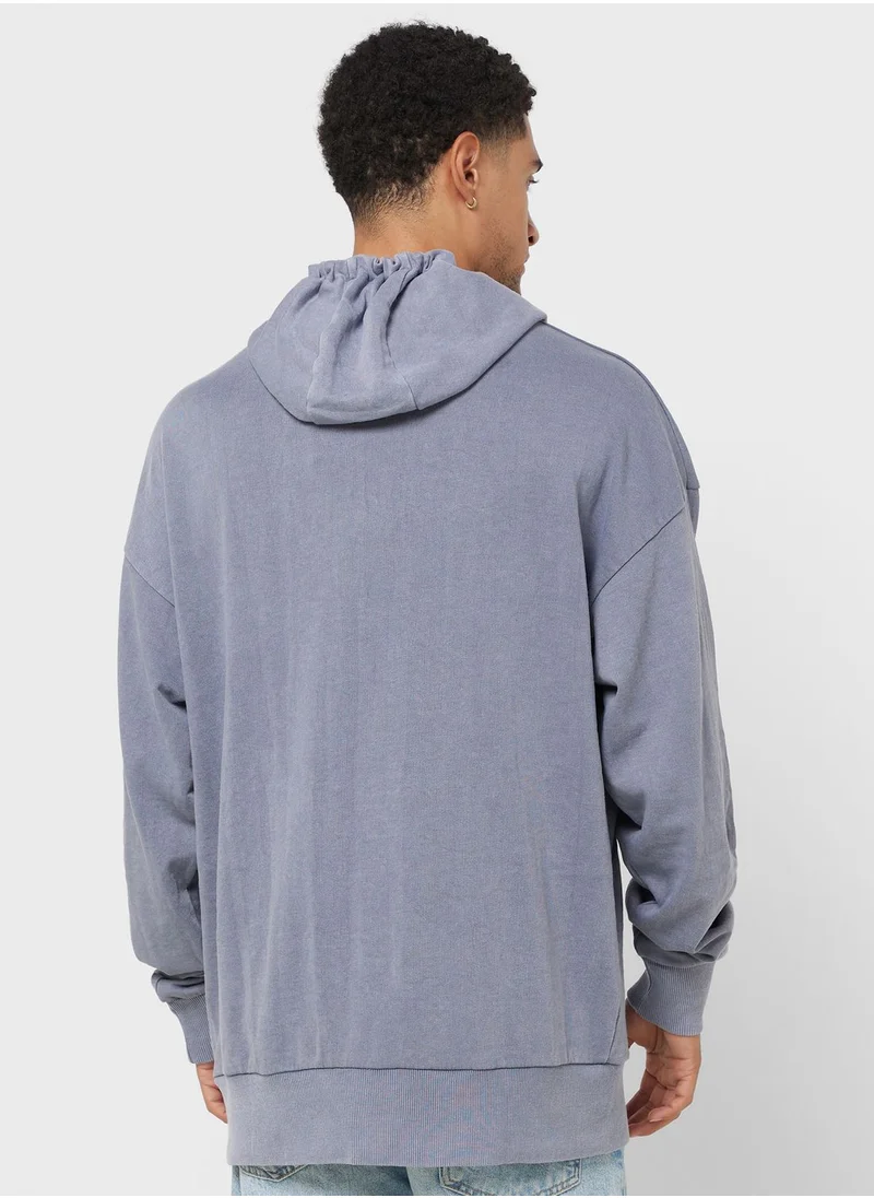 BRAVE SOUL Washed Hoodie