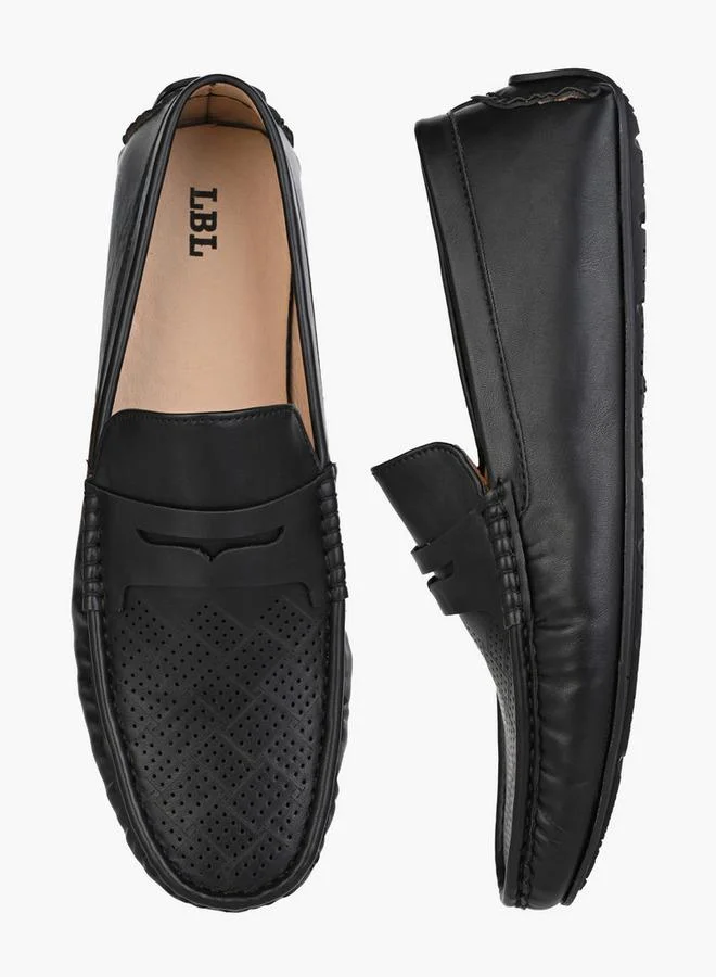 ال بي ال من شو اكسبرس Men Perforated Design Loafers