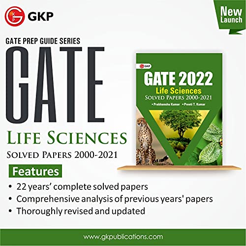 GATE 2022 Life sciences - Solved Papers 2000-2021 by Dr. Prabhanshu Kumar, Er. Preeti T. Kumar  - Image 4