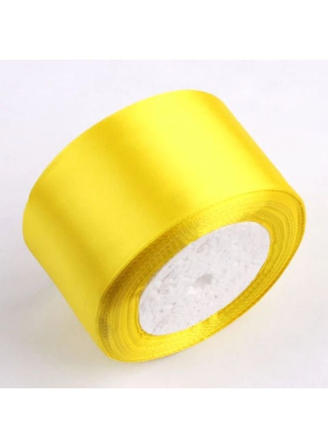 Blue Satin Ribbon 22m x 4cm Floral Wedding Party Gift Wrapping Craft Decorations - Image 5