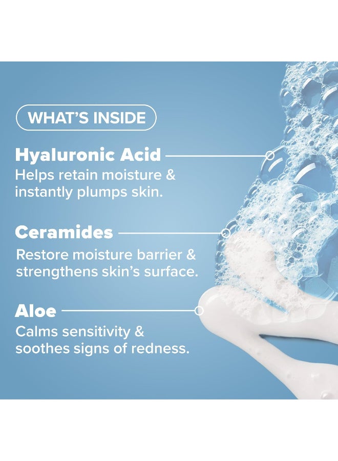 PAULA'S CHOICE Paula's Choice RESIST Perfectly Balanced Foaming Cleanser, Hyaluronic Acid & Aloe, Anti-Aging Face Wash, Large Pores & Oily Skin, 6.4 Ounce - Image 2