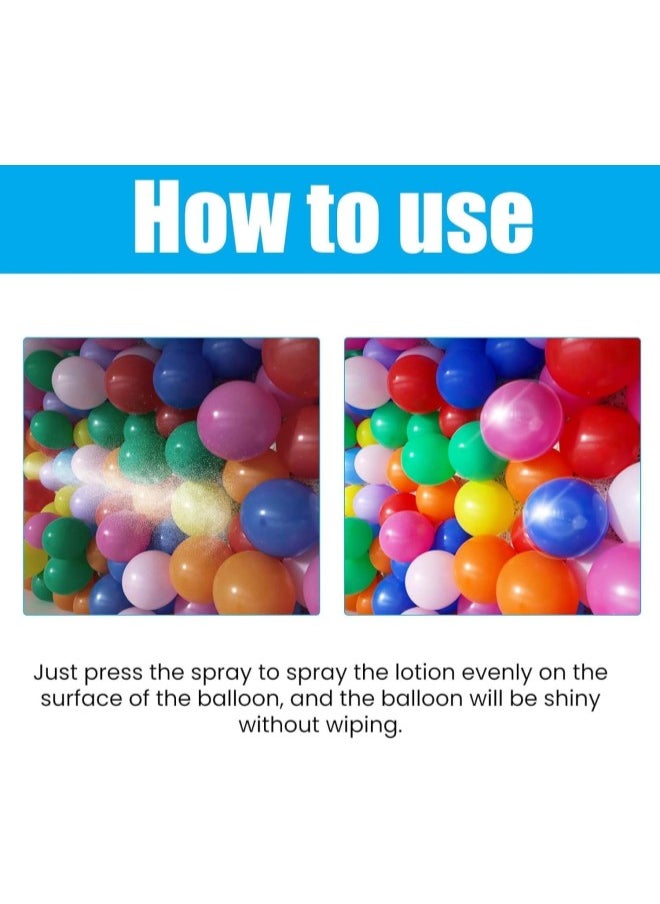 Generic - 100ml Latex Balloons Balloon Shiny - Brillo para Globos Spray for Halloween/Christmas/Birthdays/Weddings Party, mega Shine Balloons Spray, Instant Gloss (1 Jar) - Image 1