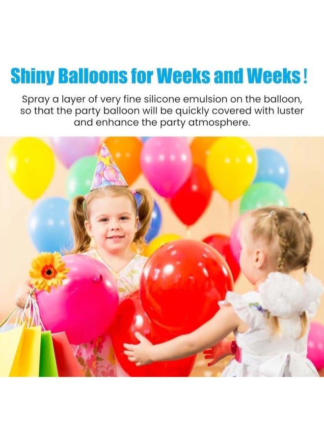 Generic - 100ml Latex Balloons Balloon Shiny - Brillo para Globos Spray for Halloween/Christmas/Birthdays/Weddings Party, mega Shine Balloons Spray, Instant Gloss (1 Jar) - Image 1