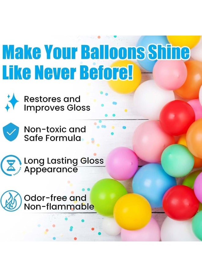 Generic - 100ml Latex Balloons Balloon Shiny - Brillo para Globos Spray for Halloween/Christmas/Birthdays/Weddings Party, mega Shine Balloons Spray, Instant Gloss (1 Jar) - Image 1