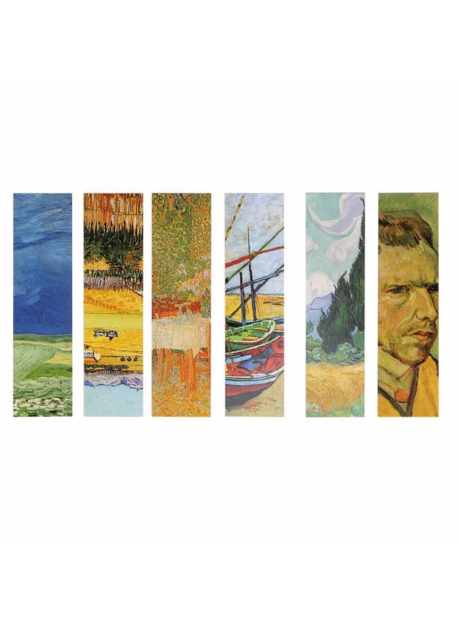 YOSCO Van Gogh Oil Painting Bookmarks for Women Men Kids Boys Girls Children Teens, 30PCS - Image 3