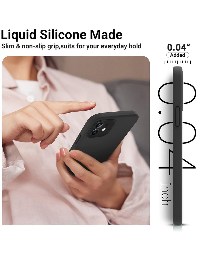 MIGOFAST Liquid Silicone Gel Cover with Full Body Protection Anti-Scratch Shockproof Case Compatible with iPhone 12 - Image 2