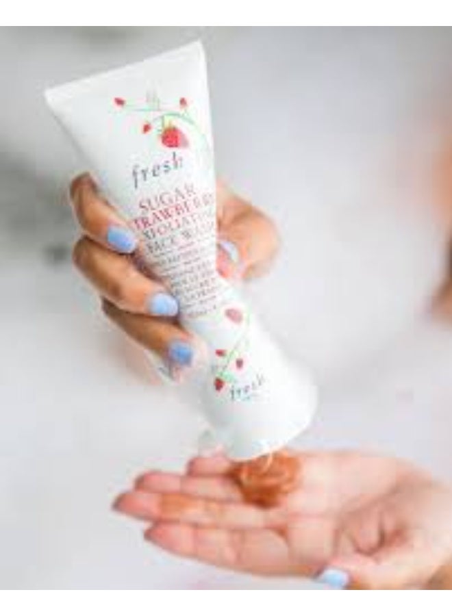 Fresh Sugar Strawberry Exfoliant Face Wash  50 ML - Image 4