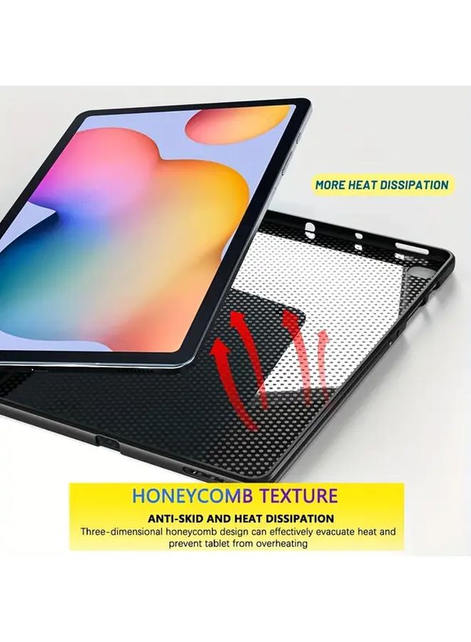 غطاء واقي من TPU غير اللامع لجهاز Galaxy Tab S6 Lite مقاس 10.4 بوصة، غطاء أنيق خفيف الوزن - Image 5