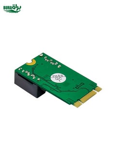 BURAQ ST551 6Gbps PCIe B+M key to 2 Port SATA 3.0 Card M.2 to dual SATA  Adapter  - Image 3