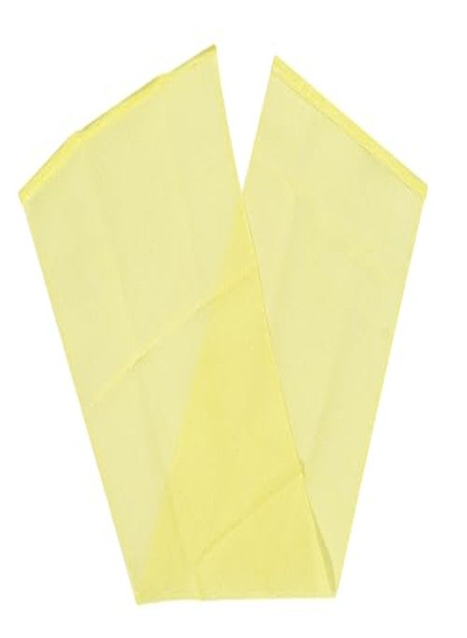 Salux Nylon Japanese Beauty Skin Bath Wash Cloth/Towel Yellow 1 Count - Image 2