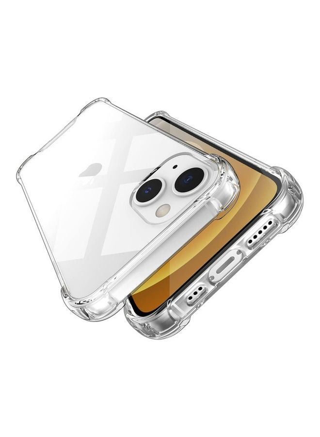 جراب حماية غوريلا ممتص للصدمات وشفاف وشفاف ومضاد للصدمات لهاتف Apple iPhone 13 Mini شفاف - Image 3