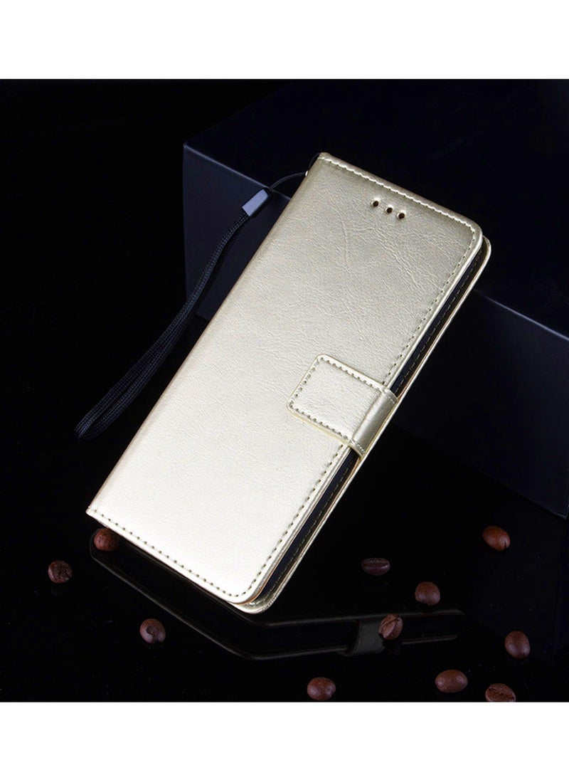 TEAM LUXURY - Tecno Camon 20 Pro 5G/CK8n Case Cover Soft Quality Leather Flip Folio Wallet With Card Slots Holder Stand Back Cover Drop-Proof Shock-Proof Protective Cell Phone Back Accessories Protection - Image 1