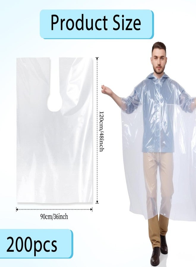 Tobeelec 200 Pcs Disposable Capes Hair Salon, 48 x 36 Inch Disposable Hair Salon Capes, Waterproof Barber Cape, Single Use Shampoo Hair Cutting Cape Dressing Apron for Barbershop & Salon Hairdressing - Image 4