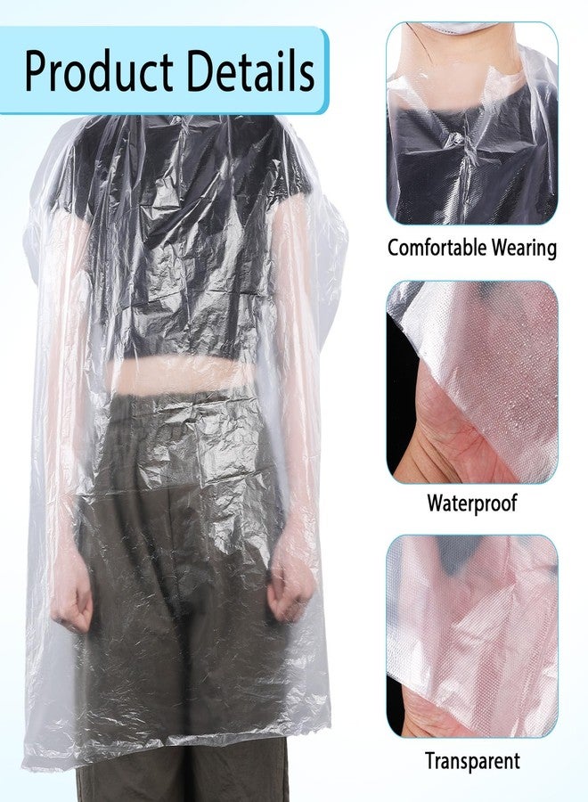Tobeelec 200 Pcs Disposable Capes Hair Salon, 48 x 36 Inch Disposable Hair Salon Capes, Waterproof Barber Cape, Single Use Shampoo Hair Cutting Cape Dressing Apron for Barbershop & Salon Hairdressing - Image 5