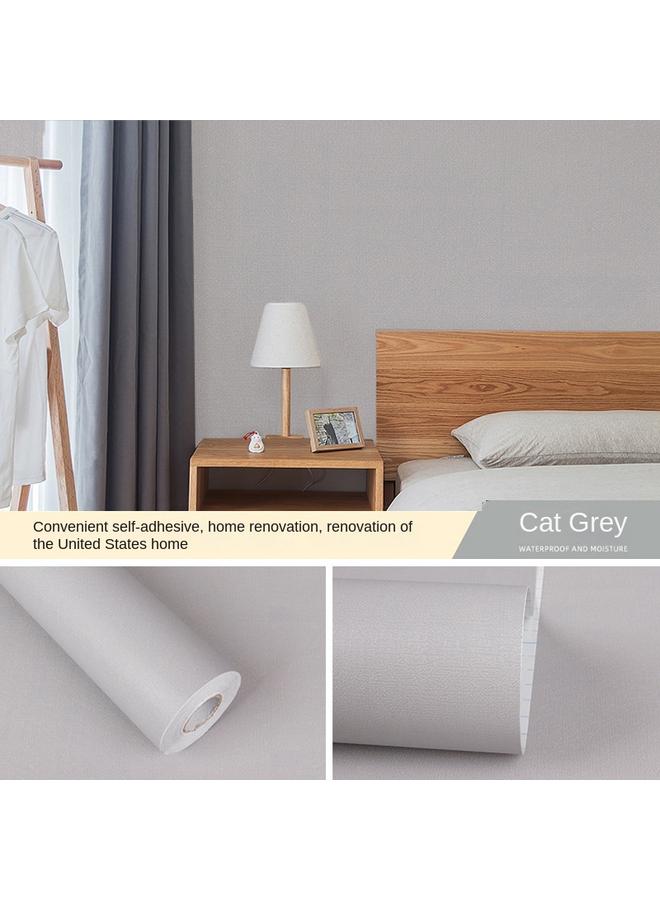 Bluejw Wallpaper Bedroom Waterproof Moisture-proof Wall White Wholesale Background Wall Macaron Wallpaper - Image 1