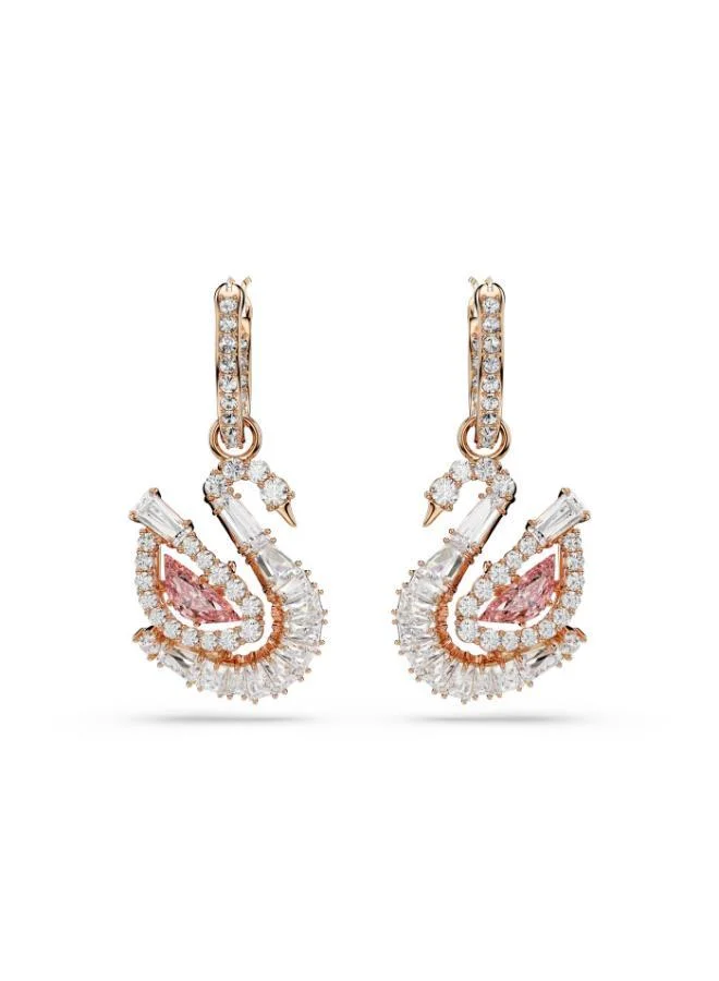 SWAROVSKI  Swan drop earrings for Women | Best Price UAE