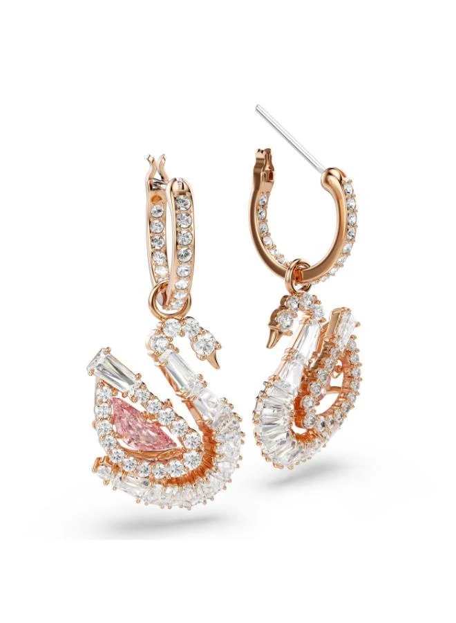 SWAROVSKI  Swan drop earrings for Women | Best Price UAE