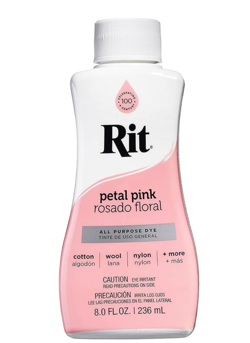 RIT Rit All-Purpose Liquid Dye, Petal Pink 