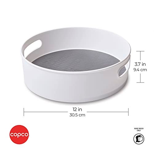 Copco Non-Skid Storage Turntable, 12-Inch, Gray - Image 2