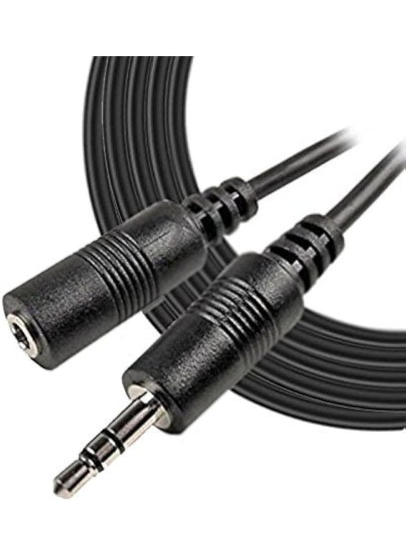 iMBAPrice iMBAPrice 50 Feet Professional Quality Nickel Plated 35 mm MaleFemale Stereo Audio Extension Cable  - Image 1