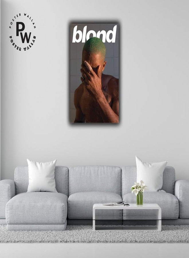 POSTER WALLAH Frank Ocean Poster for Home Office and Student Room Wall | Aesthetic Poster | Wall Decor FRNKOCN03 (18X12 inch) - Image 2