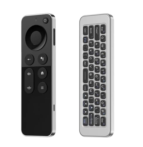 iPazzPort Bluetooth Air Mouse Remote Keyboard, 2.4G Wireless Keyboard Combo Plug & Play Handheld Remote Control for Android TV Box, PC, HTPC, Smart TV, Projector - Image 1