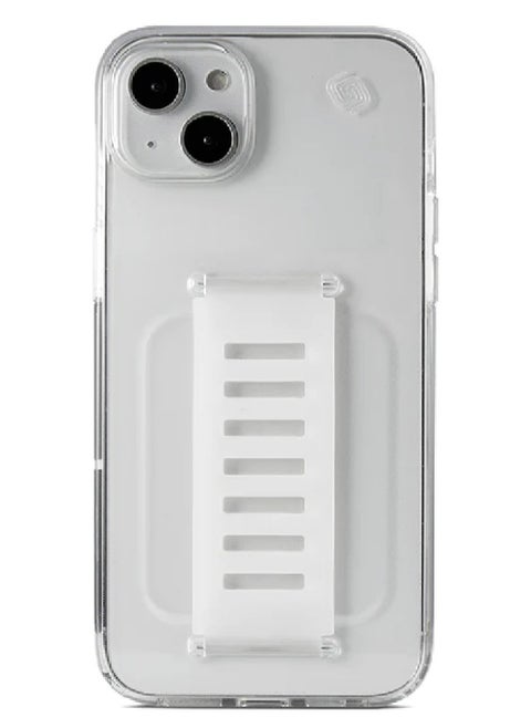 Protective Case Cover With Holder For Apple iPhone 15 Clear