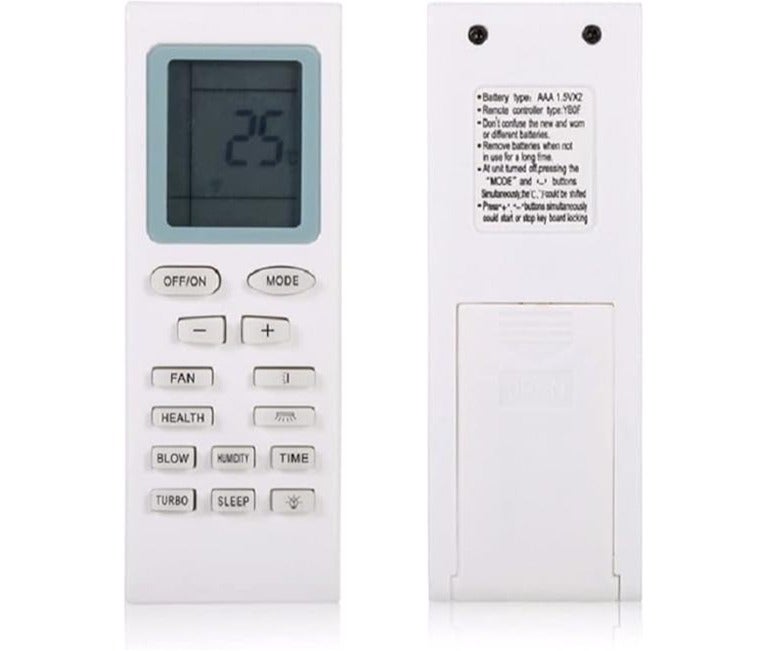 REMOTE CONTROL COMPATIBLE WITH Air Conditioner，FRESH Application/Gree Air conditioner/Oasis YB1F2/YB1FAF/YBOF/YB1A21 It works as an ideal replacement for the original remote. - Image 2
